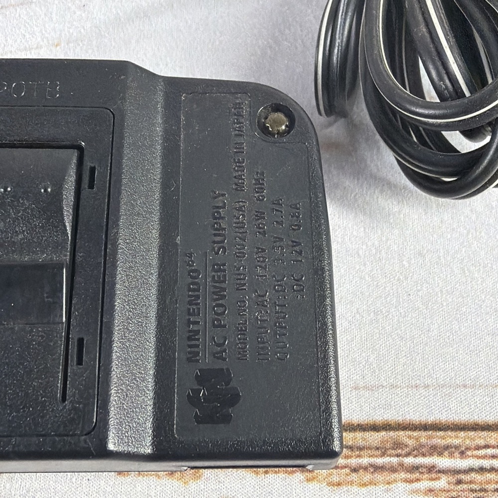 Nintendo 64 OEM Power Supply AC Adapter NUS-002 Tested Working - Picture 4 of 6